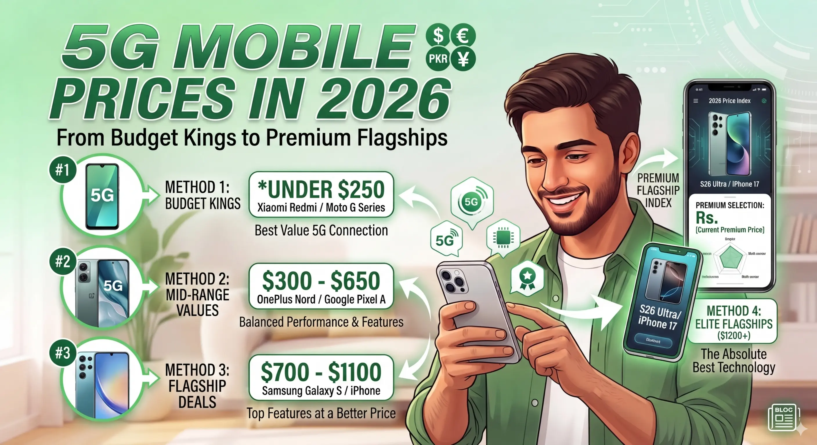 5G Mobile Prices in 2026: From Budget Kings to Premium Flagships